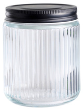 Sylteglas riflet m/skruelåg 0,5 liter - DAY